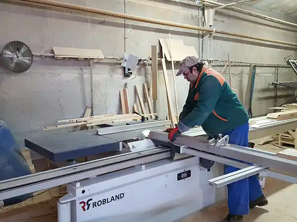 Houtproducten uit fabriek Bulgarije