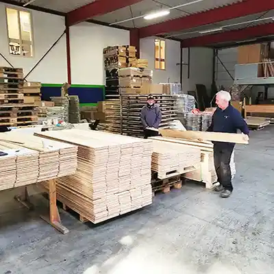 werkplaats sorteren 400x400 sorteren van vloer in loods
