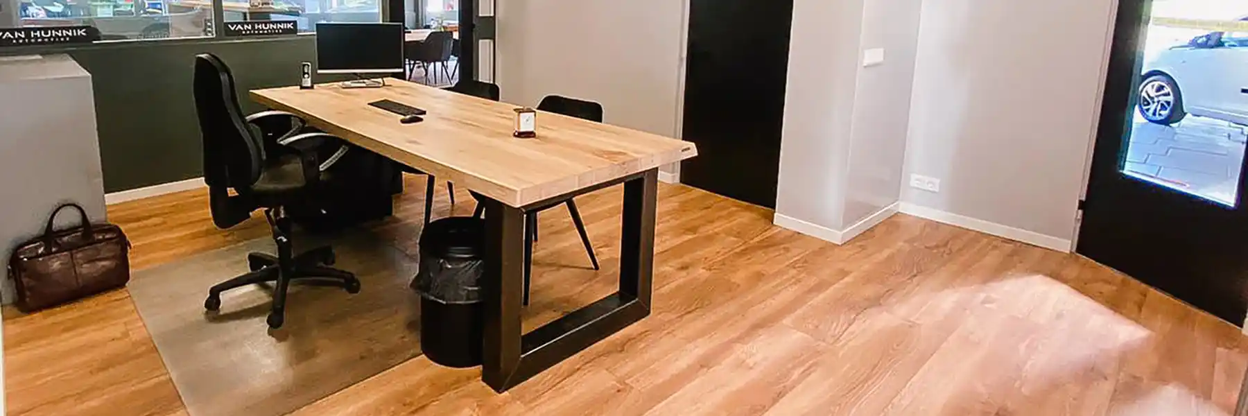 eettafel blogs eiken tafel met metalen poten