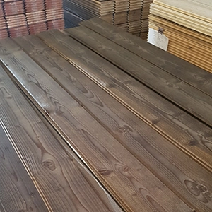 Houten planken voor Wand Bruin Planken voor tegen de muur lambrisering
