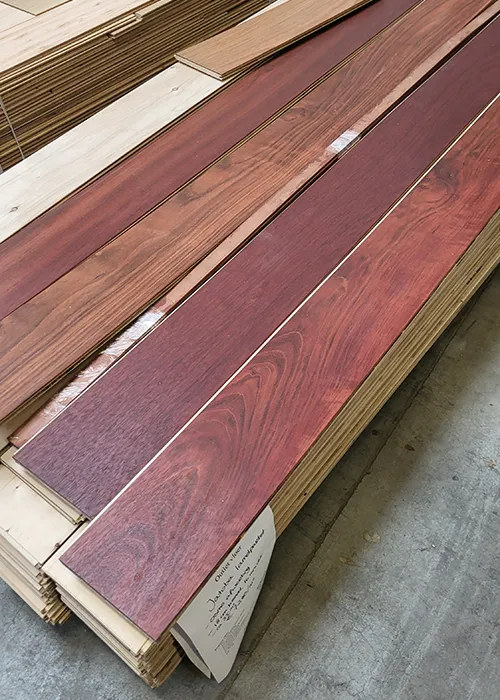 Jatoba outlet partij Fairwood Jatoba hout outlet partij