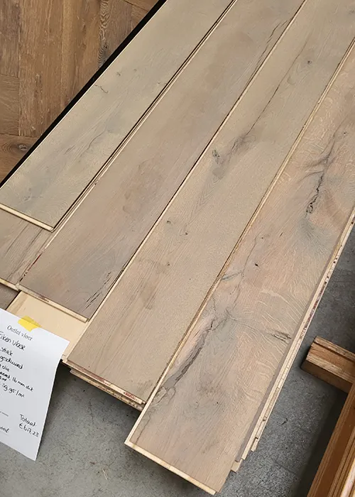 Outlet eiken vloer opruiming Fairwood Rustieke eiken vloer aanbieding opruiming