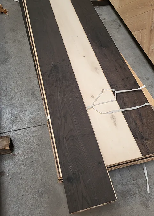 Verouderde eiken planken outlet Fairwood Donkere planken verouderd opruiming