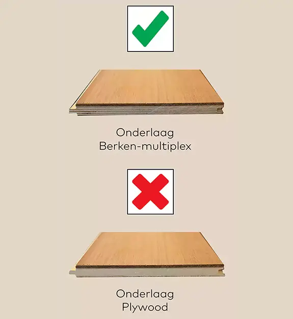 lamelparket-wel-niet-tegel berken-multiplex onderlaag van lamelparket