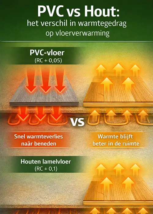 PVC-Hout hout en pvc rc-waarde