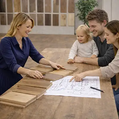 gesprek in showroom showroom gesprek