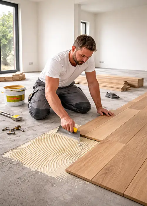 lijmen houten vloer lijmen houten vloer rechtstreeks op dekvloer