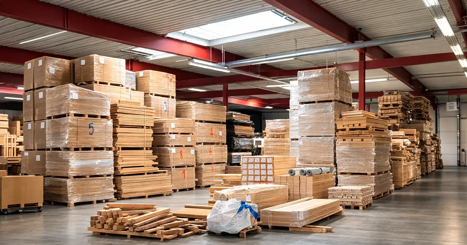 voorraadloodsen fairwood opslag houten vloeren Tiel